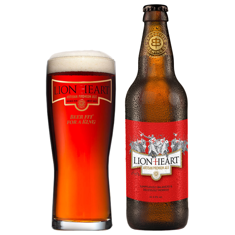 Lionheart Artisan Premium Ale 8 pack Lionheartale