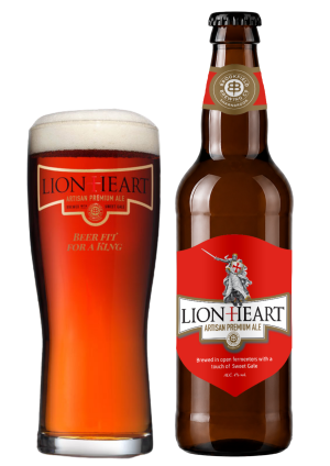 Lionheart Artisan Premium Ale - 16 pack